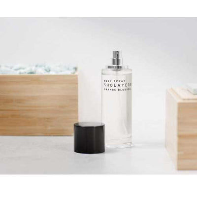 SHOLAYERED ボディスプレー 100ml ホワイトローズ